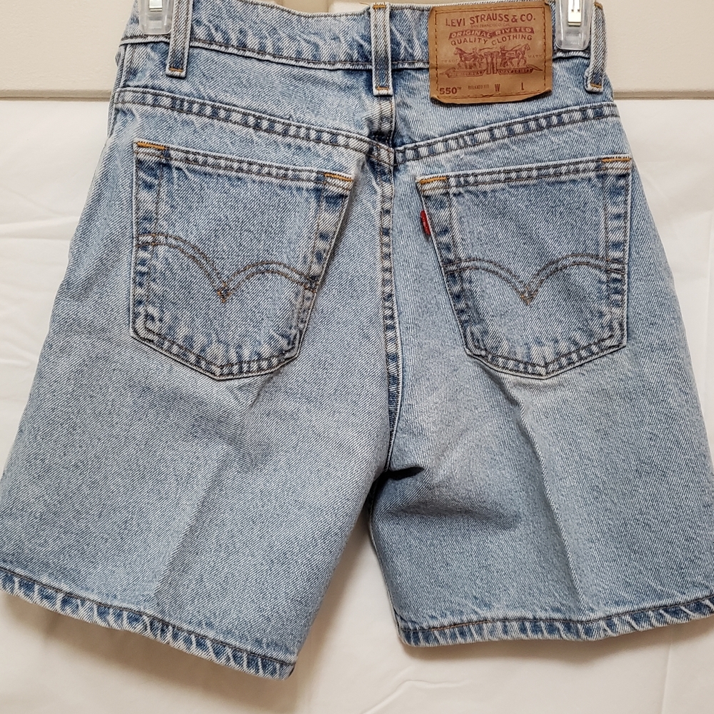 Vintage USA Authentic Levi 550 Relaxed Fit Jean Shorts Size 5
